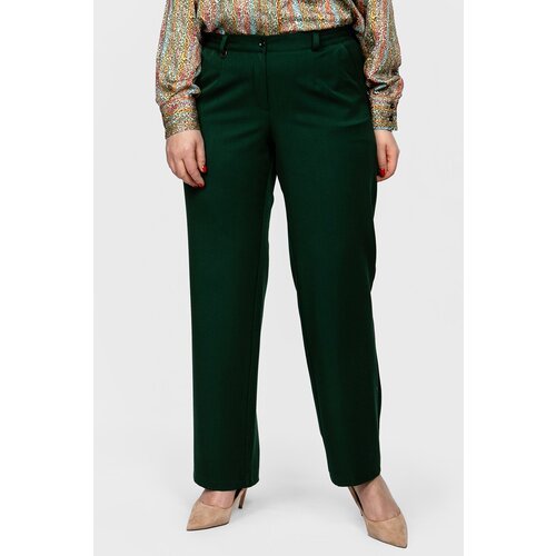 Купить Брюки чинос SVESTA, размер 52, зеленый
Стильные брюки прямого силуэта из костюмн...