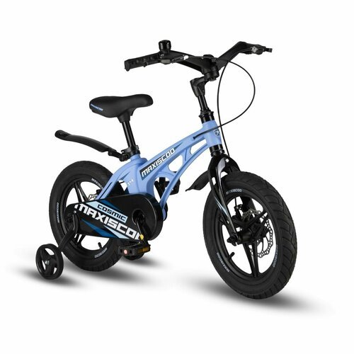 Купить Велосипед MAXISCOO COSMIC Deluxe Plus 14' (2024) Небесно-Голубой Матовый MSC-C14...