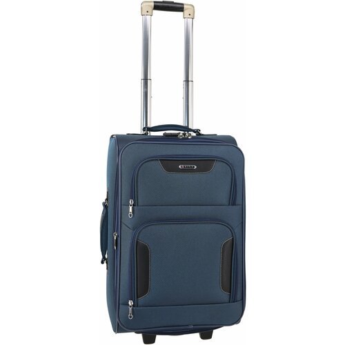 Купить Чемодан Rion+ 401NAVY, 65 л, размер M, синий
Каркасный тексильный чемодан из уси...
