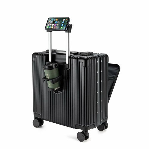 Купить Чемодан suitcase18_black, 35 л, черный
Превосходный прочный материал, жесткий ко...