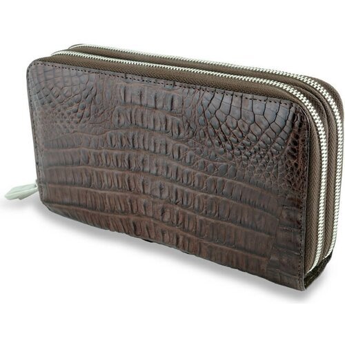 Купить Сумка клатч Exotic Leather, коричневый
Мужской кожаный крокодиловый клатч на 2-х...