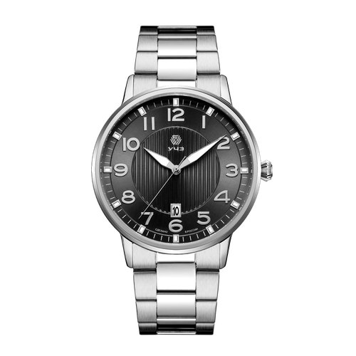 Купить Наручные часы УЧЗ 3078B-5, серебряный, черный
Классическая модель мужских кварце...