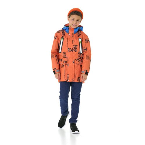 Купить Куртка Oldos, размер 146, синий, оранжевый
Удлинённая куртка Робин для мальчика....