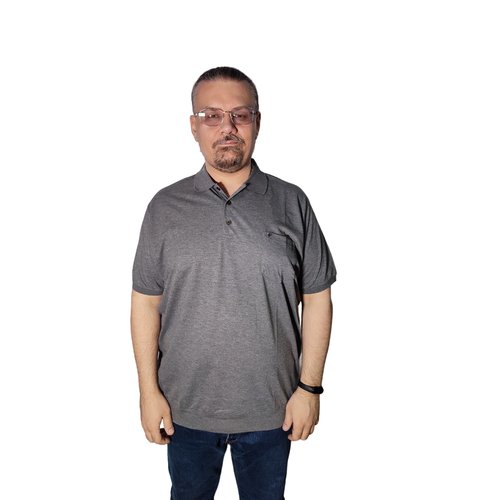 Купить Поло ANNEX, размер 5XL, серый
Мужская футболка-поло однотонная без рисунка больш...