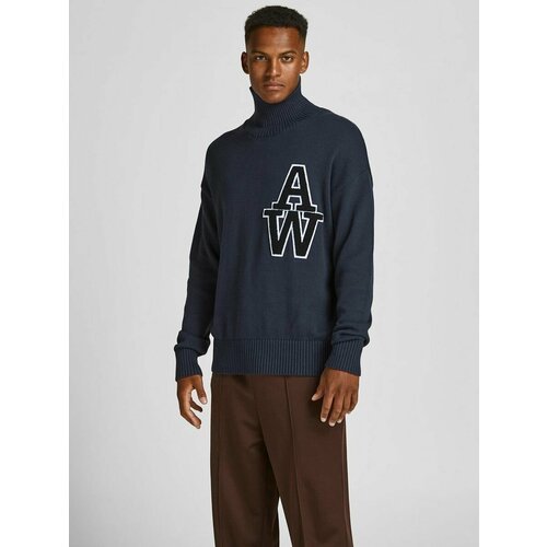 Купить Свитер Jack & Jones, размер 48, синий
Представляем вам стильный мужской свитер,...