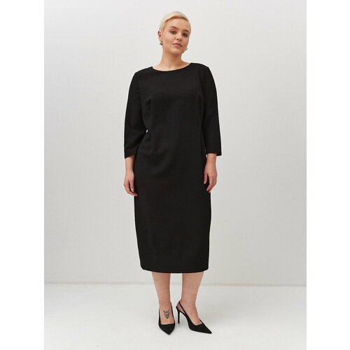 Купить Платье 4FORMS, размер 56, черный
<p>Лаконичное платье-футляр подчеркнет женствен...