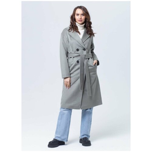 Купить Пальто КАЛЯЕВ, размер 52, оливковый
Стильное женское пальто отличается своей пра...