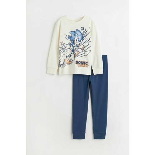 Купить Пижама H&M, размер 110/116, синий, бежевый
Пижама H&M с принтом: комфорт и стиль...