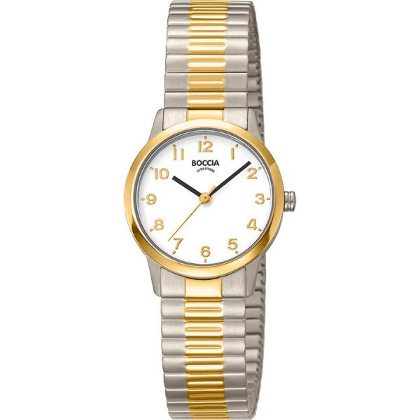 Купить Часы Boccia 3318-03
Женские кварцевые часы. Центральные часовая, минутная и секу...