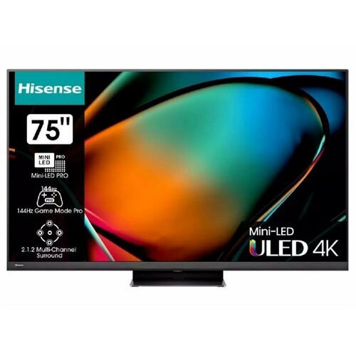 Купить Телевизор MINI-LED PREMIUM 75" 75U8KQ HISENSE
Экран: 3840 x 2160, ULED, 4K Ultra...