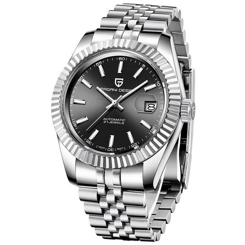 Купить Наручные часы Pagani Design, серебряный, черный
Дизайн наручных часов Pagani Des...