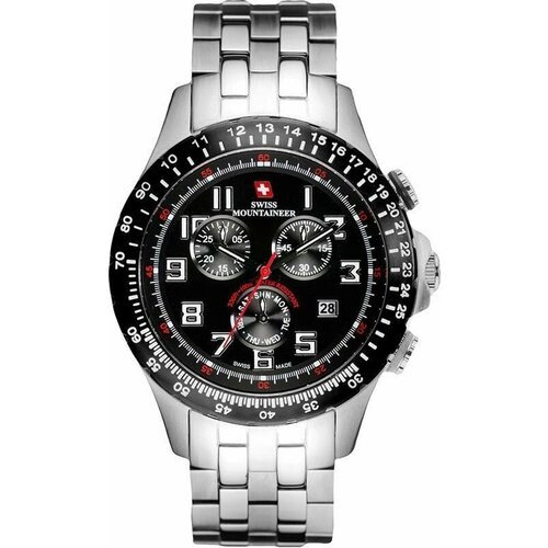 Купить Наручные часы Swiss Mountaineer, серебряный
Часы Swiss Mountaineer SM1341 бренда...