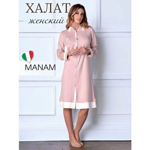 Купить Халат MANAM, размер 50, коричневый
Итальянские женские домашние халаты-это комфо...