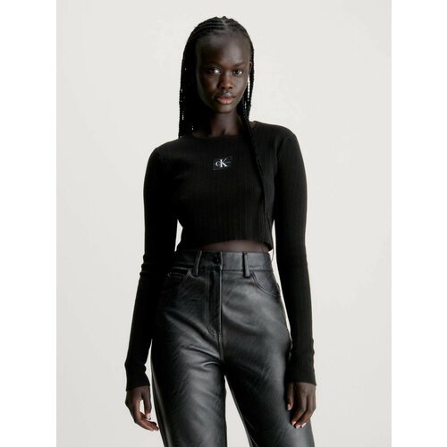 Купить Свитер Calvin Klein Jeans, размер M, черный
Этот джемпер изготовлен из 80% орган...