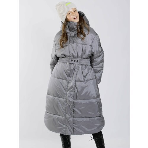 Купить Пуховик Orso Bianco, размер 134, серый
Зимнее стеганое пальто для девочки. Данна...