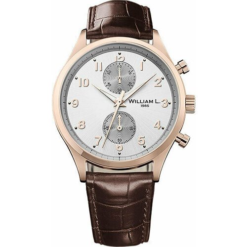 Купить Наручные часы Классика, золотой, белый
Классические мужские часы-хронограф с сек...