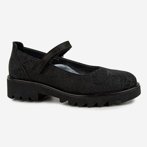 Купить Туфли Kapika, размер 37, черный
Повседневные туфли для девочки из натуральной ко...