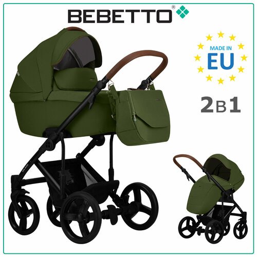Купить Детская коляска 2 в 1 Bebetto Solaris 04_CZM
Bebetto Solaris – это стильная унив...