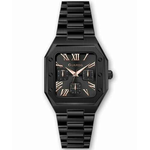 Купить Наручные часы Guardo 12727-4, черный, серебряный
Часы Guardo Premium GR12727-4 б...