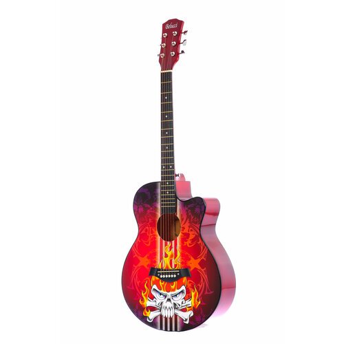 Купить Акустическая гитара Belucci BC4040 1564 (Devil),40"дюймов
Дерзкая и яркая акусти...