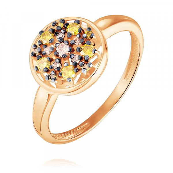 Купить Кольцо
Кольцо из красного золота 585 пробы с бриллиантами Кольцо украшают: • 5 Б...