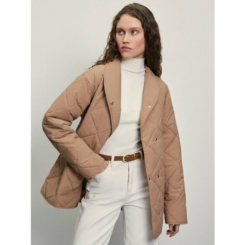 Купить Куртка Zarina, размер S (RU 44)/170, коричневый
Стеганая куртка оверсайз - идеал...
