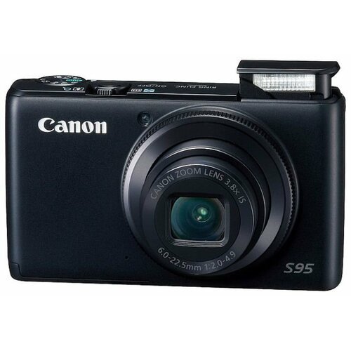 Купить Фотоаппарат Canon PowerShot S95, черный
Canon Powershot S95 с разрешением 10 мил...