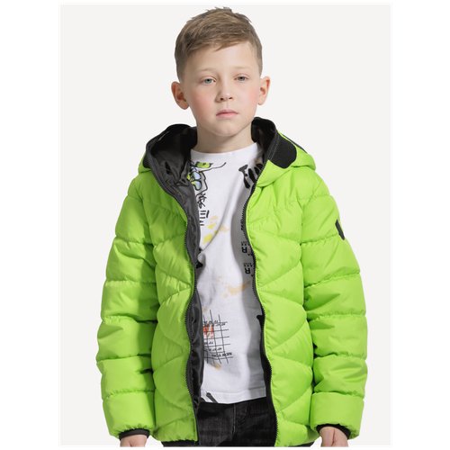 Купить Куртка Orso Bianco, размер 104, зеленый
Базовая модель стеганой куртки для мальч...