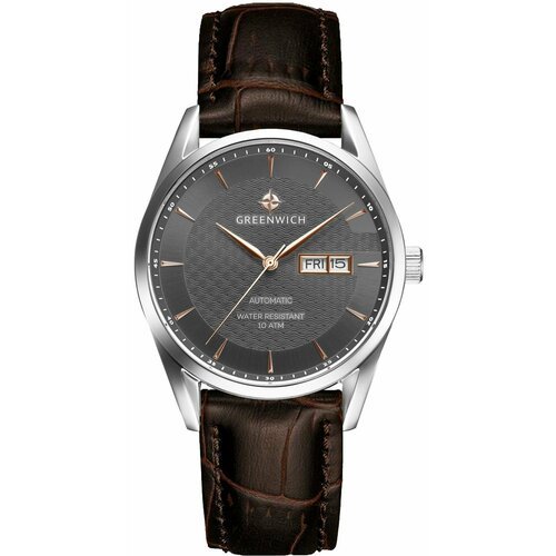 Купить Наручные часы GREENWICH Good Luck, коричневый, серебряный
Элегантность, классиче...