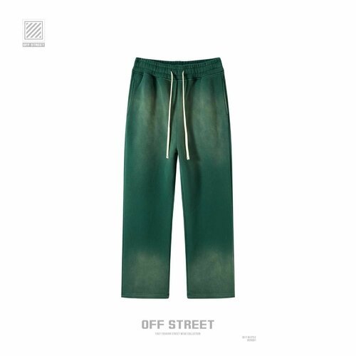 Купить Брюки Off Street, размер L, зеленый
Прямые спортивные штаны OFF STREET – довольн...