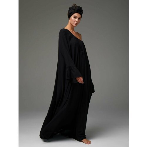 Купить Платье размер 42/56, черный
Платье домашнее из коллекции Bali от бренда Anastasi...