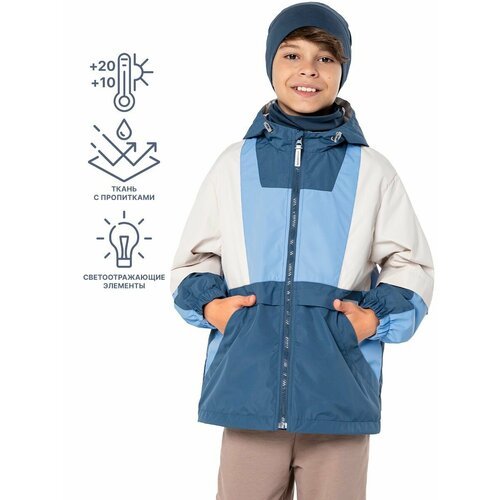 Купить Куртка NIKASTYLE 4л4724, размер 128-64, синий
Ветровка демисезонная для мальчика...