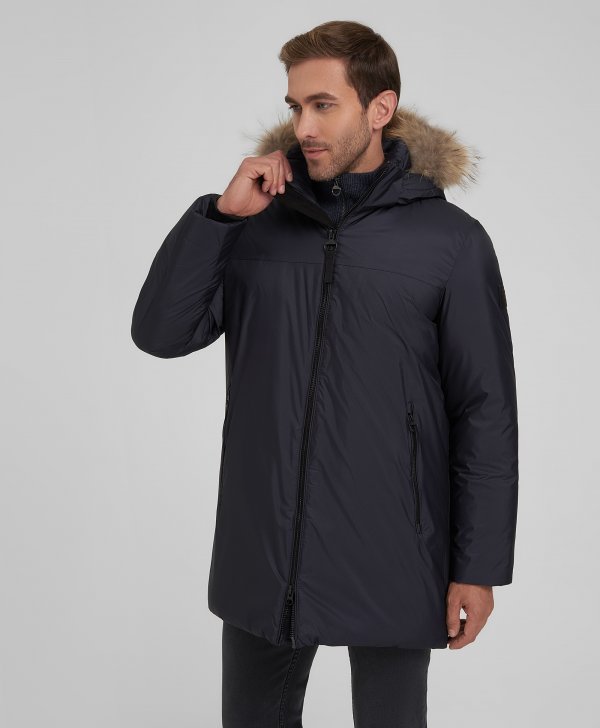 Купить Куртка HENDERSON JK-0416 DNAVY
Ультратеплая удлиненная куртка на синтепухе, из т...