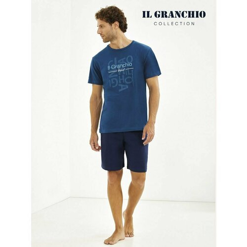Купить Пижама Il Granchio, размер L, голубой
Красивая мужская пижама с коротким рукавом...