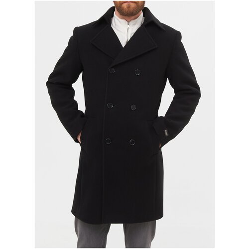 Купить Пальто MISTEKS design, размер 56-176, черный
Двубортное пальто на пуговицах, удл...