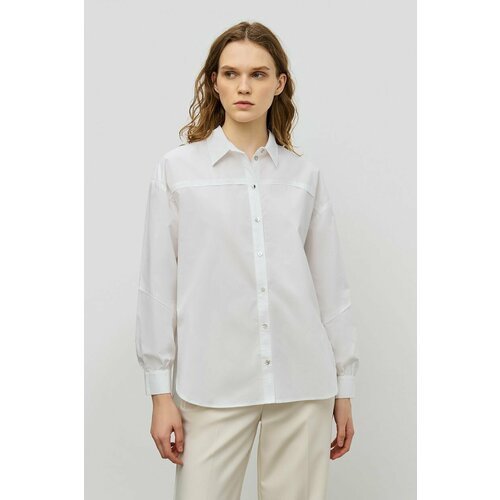 Купить Блуза Baon, размер 52, белый
Белая рубашка из дышащей ткани - мастхэв стильного...