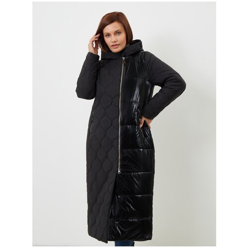Купить Куртка NELIY VINCERE, размер 50, черный
Стеганое зимнее пальто на двойном утепли...