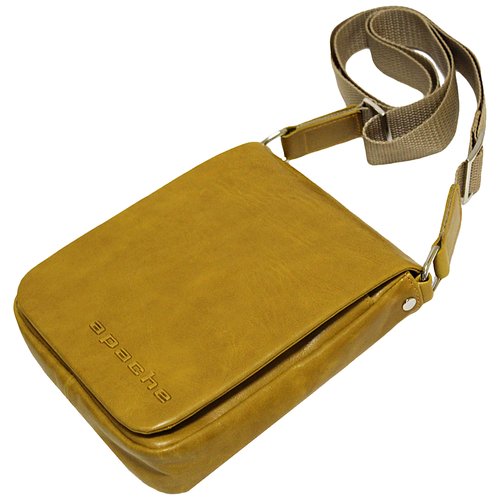 Купить Сумка планшет Apache, фактура тиснение, коричневый, желтый
- мужская сумка планш...