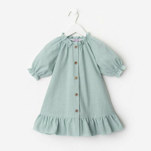 Купить Платье Minaku, размер 98, зеленый
Платье для девочки MINAKU : поплин, состав: хл...