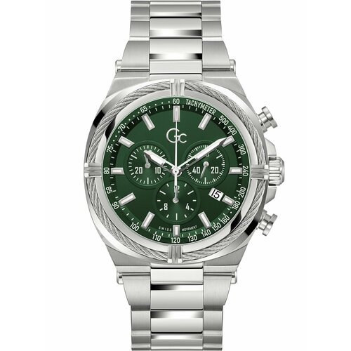 Купить Наручные часы Gc Z32002G9MF, серебряный, зеленый
Мужские наручные часы GC Marcia...