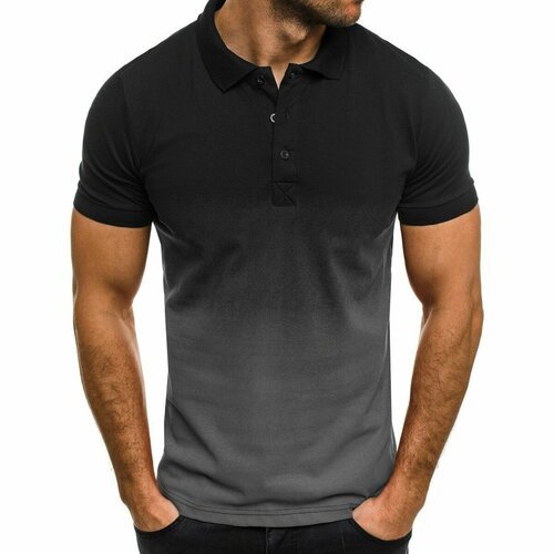 Купить Поло, размер 54, черный
Мужская футболка-поло с градиентом: стиль и комфорт<br><...