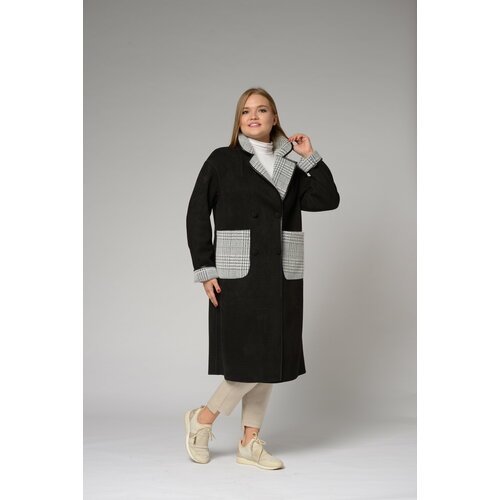 Купить Пальто Karmelstyle, размер 52, черный
Женское демисезонное пальто Karmelstyle -...