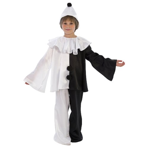 Купить Костюм Вестифика Пьеро, размер 104-110, белый/черный
Карнавальный костюм "Пьеро"...