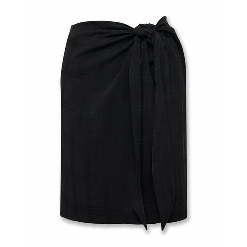 Купить Юбка ROHE, размер 34, черный
Короткая юбка с узлом на запах из струящейся вискоз...