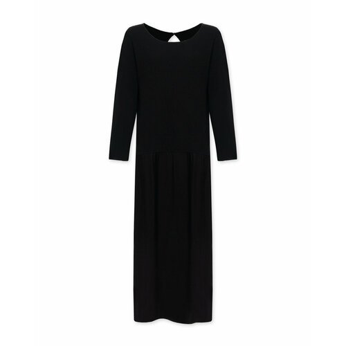 Купить Платье AERON, размер 36, черный
Длинное платье непринужденного кроя играет на ко...