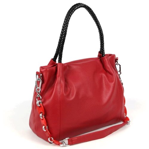 Купить Сумка Fuzi House, красный
Женская сумка из искусственной кожи, красного цвета. И...