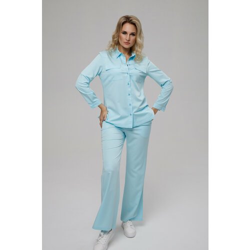 Купить Костюм FEERIA, размер 48, голубой
Женский костюм двойка – идеальный вариант для...