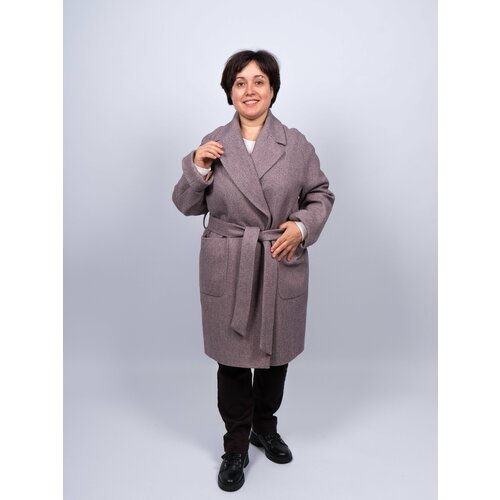 Купить Пальто , размер 54, коричневый
Стильное женское демисезонное пальто средней длин...