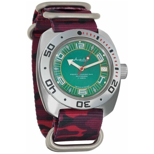 Купить Наручные часы Восток Амфибия Мужские наручные часы Восток Амфибия 710405, красны...