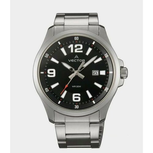 Купить Наручные часы VECTOR, серебряный
Наручные часы Vector VECTOR VC8-110418 , чёрный...